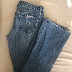 Paper Denim & Cloth Paint Splatter Jeans